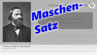 Maschenregel  Maschensatz [upl. by Lune]