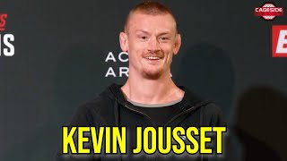 Kevin Jousset Well See Who Is Boring On Saturday Night  UFC Paris [upl. by Amjan]