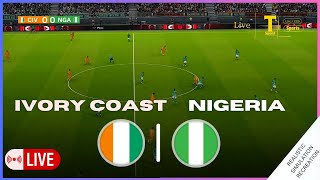 COTE DIVOIRE  NIGERIA LIVE  En Direct Coupe dAfrique  CAN 2024  Ivory Coast vs Nigeria Live [upl. by Main915]