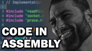 you can become a GIGACHAD assembly programmer in 10 minutes try it RIGHT NOW [upl. by Rebah]