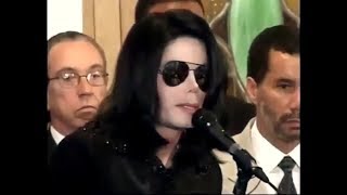 MICHAEL JACKSONS SPEECH AGAINST RACISM IN HARLEM 2002 [upl. by Esmaria]