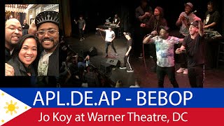 Apldeap Performs Bebot at Jo Koy King Bach Orlando Baxter Show  Warner Theatre DC [upl. by Ettennaj]