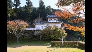 JG8K 兵庫 出石 城下町の秋 Hyogo Izushi Castle and Downtown in Autumn [upl. by Ahsimin582]