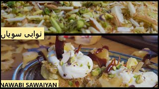 EID SPECIAL  NAWABI SAWAIYAN  NAWABI SEMAI  Eid Sweet dish  Best Seviyan [upl. by Sharp]