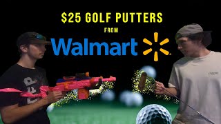 Can You Craft Golf Putters Out Of Only 25 At Walmart  The Walmart Mini Golf Challenge [upl. by Nolrac]