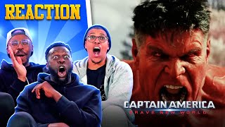 Captain America Brave New World Official Trailer Reaction [upl. by Babby]