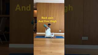 Back pain foam roller massage yoga [upl. by Dera]