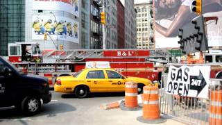 FDNY Tiller Ladder 5 running Code 3 [upl. by Alger137]