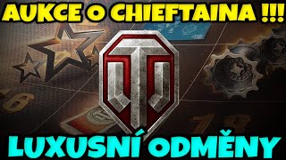 🌟 Wot cz  ÚŽASNÉ ODMĚNY Z KLANOVÉ KAMPANĚ   Aukce o Chieftain ve které máme šanci  😬 [upl. by Eoj]