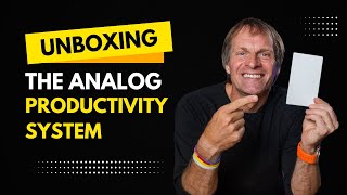 Unboxing The Analog Productivity System [upl. by Enelyahs]