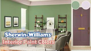 SherwinWilliams Interior Paint Colors for 2024 Familiar Favorites [upl. by Yorker]