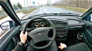 2006 LADA 21099  POV Test Drive [upl. by Naujtna]