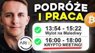 Życie CRYPTO NOMADA Jak podróżować i pracować  Janusz Zieliński Ari10  Krypto Silesia 5 [upl. by Siladnerb]