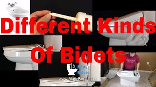 Different Kinds of Bidets Classic Bidets Bidet Seats Integrated Bidets Bidet Attachments and more [upl. by Dermott]