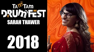 2018 Sarah Thawer  TamTam DrumFest Sevilla Yamaha Drums [upl. by Ainar]