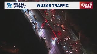 Beltway crash in Silver Spring slowing morning commute [upl. by Nicks933]