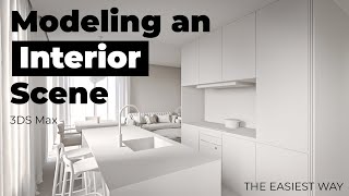 Modeling Interior In 3ds Max [upl. by Sharron]