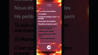 Formidable  Stromae lyrics speed speedup speedupsongs spotify shorts [upl. by Yvad322]