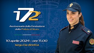 172° Anniversario della fondazione della Polizia [upl. by Alik221]