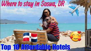 Stay here CHEAPEST HOTELS in Sosua Dominican Republic [upl. by Enttirb]