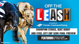 Champion Stakes Kent Derby and Steel City Cup semifinal preview  Off The Leash  Greyhound Tips [upl. by Benedick]