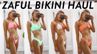 HUGE ZAFUL BIKINI TRY ON HAUL 2019 [upl. by Lyrej802]