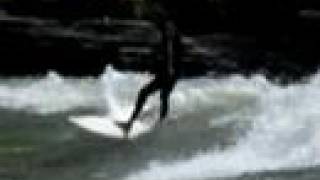 River Surfing Jackson Wyoming Lunch Counter 8850cfs [upl. by Hekker]