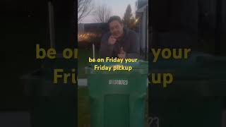 Garbage tip Thanksgiving week garbage schedule ￼ [upl. by Yerfoeg]