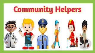 Community Helpers for kids  Our Helpers  Our Helpers Activity  Our Helpers Name  Preschool [upl. by Roxy]