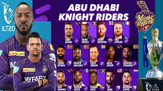 Abu Dhabi Knight Riders Final Squad For International League T20 Season 2  ILT20 2024 ADKR Squad [upl. by Uttasta]