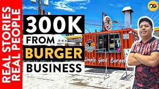 This Couple Started with P10K Capital in Burger Biz — Now Has 8 Branches  Small Business Ideas  OG [upl. by Airamana]