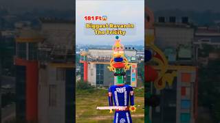 181 Ft Ravan in Panchkula City dussehra trending reels shorts ravan [upl. by Enelak211]