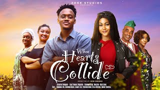 WHEN HEARTS COLLIDE  EMMANUEL NSE CHIDINMA OGUIKE ILANA ALLY 2024 LATEST NIGERIAN MOVIE [upl. by Serg]