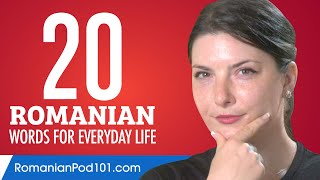 20 Romanian Words for Everyday Life  Basic Vocabulary 1 [upl. by Libbie]