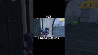 trending gaming viralvideo 1v2 Thankyou 50 subscribe [upl. by Nref]