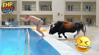 Hilarious People Life 😂 18  Instant Regret Fails Compilation 2024  Try Not To Laugh [upl. by Bascomb552]