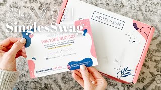 SinglesSwag Unboxing May 2021 Lifestyle Subscription Box [upl. by Ennaeiluj]