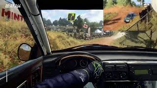 Dirt Rally 20 Gameplay Inexperienced Driver  Get to the finish line at any cost [upl. by Ayotak]