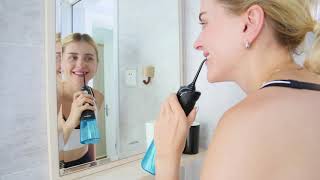 PECHAM Upgraded Portable Cordless Water Flosser for Teeth [upl. by Anthe875]