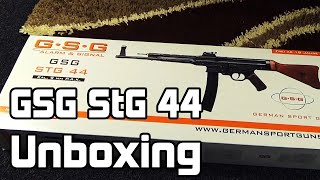 GSG StG44 Schreckschuss Gewehr Unboxing [upl. by Lua]