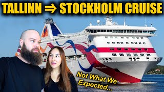 TALLINK SILJA BALTIC QUEEN Review  Cruise from TALLINN to STOCKHOLM  Ferry Vlog With Prices [upl. by Yort]