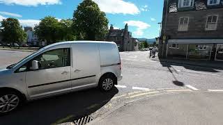 Main Street Grantown on Spey Highlands Scotland [upl. by Caniff31]