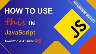 How this works in JavaScript  Part1 jsbyjs coding programming [upl. by Stoat307]