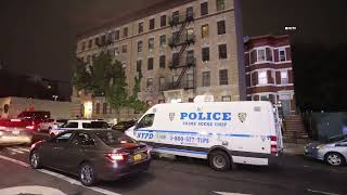 CRIME SCENE UNIT at Fatal Stabbing Incident on Grand Concourse  BRONX [upl. by Charles]