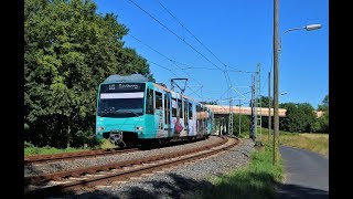 Neuer U4 Werbewagen VGF U4 Wagen 501 Condor und Wagen 530 Grüne Soße in Frankfurt [upl. by Ennovihs]