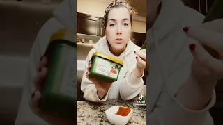 Cucumbers 🥒 amp SSAMJANG inspired by ​⁠jennaheats252 korean koreanfood ssamjang asmr snacks [upl. by Vesta]