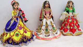 3 South indian bridal dress and Jewellery  Gudiya Wale cartoon [upl. by Perot618]