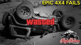 Epic 4WD Fails Compilation 2021 Vol 1  Rollovers Drowned 4x4s OffRoad Crashes amp Funny Moments [upl. by Irakuy]