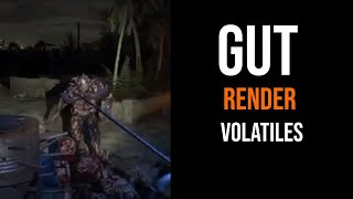 Dying Light Game Using The Gut Render DLC Weapon On Volatiles [upl. by Hitt]