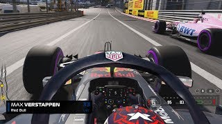 LAST TO  CHALLENGE  Max Verstappen F1 2018 Monaco GP Challenge [upl. by Ydoj]